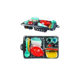 Playset Washing Up With Rack