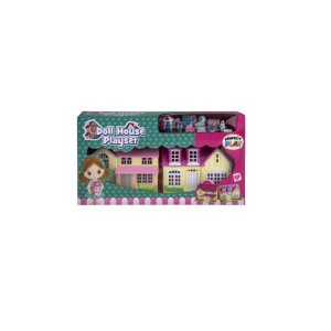 Play Set Doll House with accessories 34x19cm