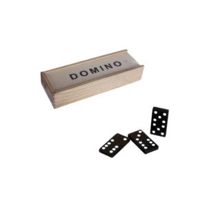 Game Dominoes Wooden 15x5x3cm