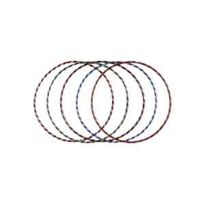 Hula Hoop Glittery 66cm