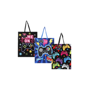 Gift Bag Designer Large 25x32cm Gaming