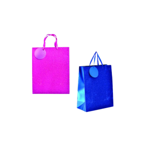 Gift Bag Metallic Glitter Paper Large 25x32cm
