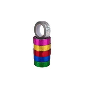 Gift Ribbon Laser 1.8x910cm Assorted Colours