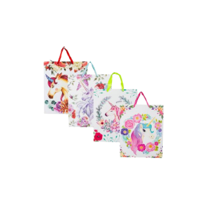 Gift Bag Paper Large Unicorn 26x32cm