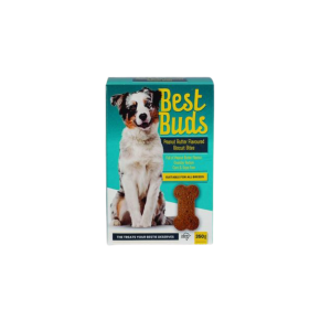 Best Buds Dog Biscuits Peanut Butter 350grams