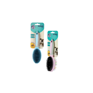 Pet Dog Cat Brush 22Cm 2 Function Assorted