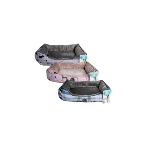 Pet Bed Rectangle 50x40cm Assorted Designs