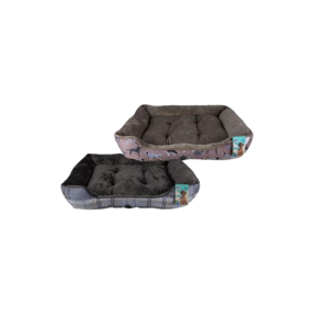 Pet Bed Rectangle 90x70cm Assorted Designs