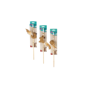 Pet Cat Toy Teasing Wand Assorted