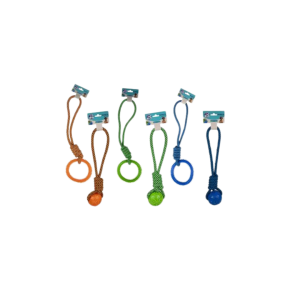 Pet Dog Toy Rope And (Thermoplastic Rubber) Assorted 35-50Cm