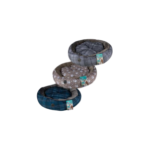 Pet Bed Round With Reverse Cushion 60cm