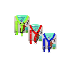 Pet dog harness + lead 2.0x35-50cm