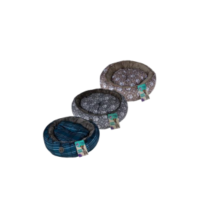 Pet Bed Round With Reverse Cushion 50cm