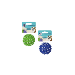 Pet Dog Toy Vinyl Ball Spiked 6.5Cm