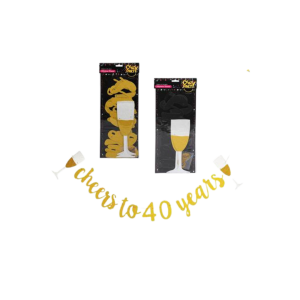 Party Banner Milestone 3M No 40
