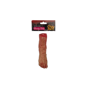 Party Prop Plastic Bloody Foot