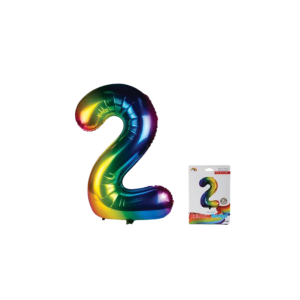 Balloon Helium Foil Rainbow 2 106Cm F-04