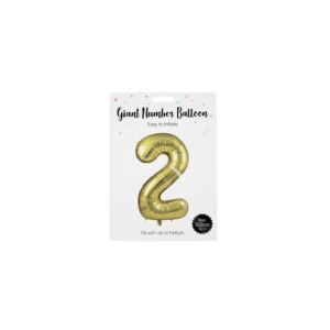 Balloon Helium Foil Gold 2 102Cm F-04