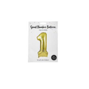 Balloon Helium Foil Gold 1 102Cm F-04