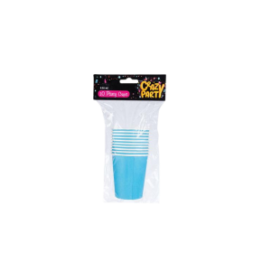 Party Cups Light Blue 10Pc
