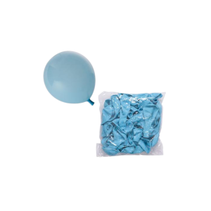 Balloons Helium 1Pc Blue Print F-01