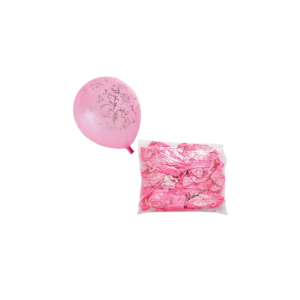 Balloons Helium 1Pc Design Pink F-01
