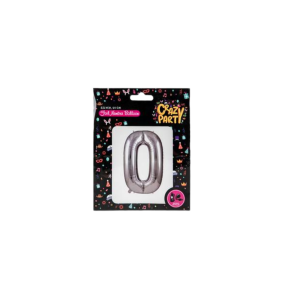 Balloons Helium Foil Silver 0 65Cm F-02